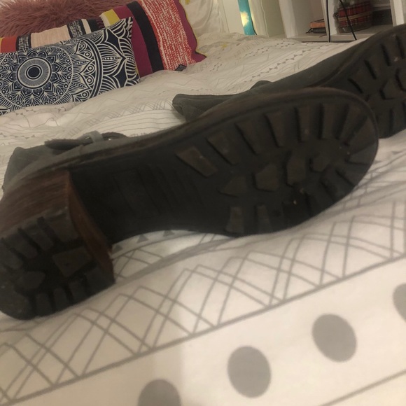 Sam Edelman grey moto boot - Picture 2 of 4